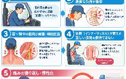長時間の運転で首に強い痛みが…当院での改善ケースです